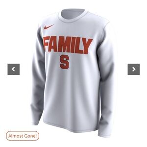 Men's Nike Syracuse Orange March Madness Family Long Sleeve T-Shirt